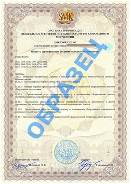 Приложение 1 Чамзинка Сертификат ГОСТ РВ 0015-002